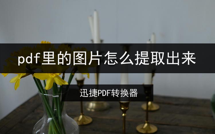 pdf里的图片怎么提取出来